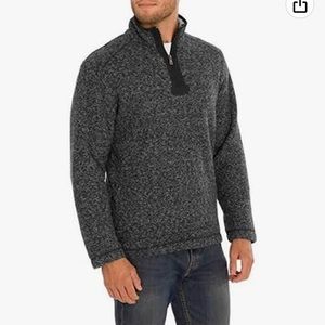 Orvis Sherpa lined quarter zip EUC